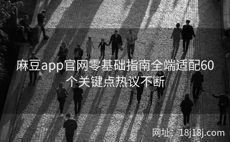 麻豆app官网零基础指南全端适配60个关键点热议不断